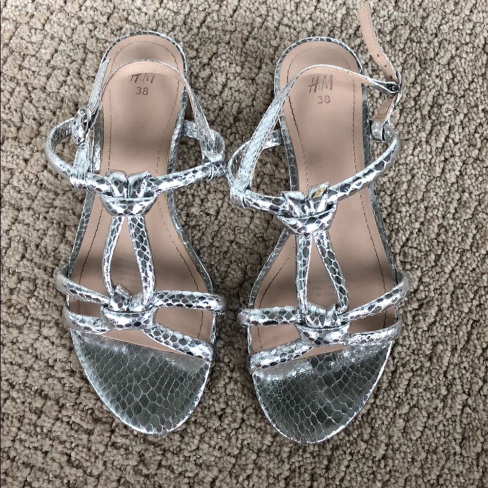 Silver Sandals